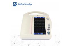 China High Resolution Digital 12 Channel Portable ECG Machine With LCD Display supplier