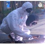 CAT III Flame Retardant Type 5/6 White SMS Coverall for Oil Industry for sale