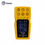 Portable Type 6-In-1 Multi Gas Detector Alarm Handheld C2H4 CO2 Carbon Monoxide Gas Leak Detector for sale