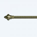 35mm Curtain Rod Set Windows Accessories with big strong bracket