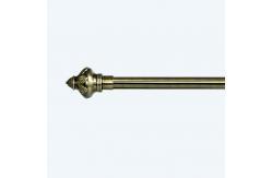 China 35mm Curtain Rod Set Windows Accessories with big strong bracket supplier