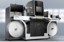 China Label Digital Inkjet Printer Press Cold Stamping And Inkjet Varnish Enhancement supplier