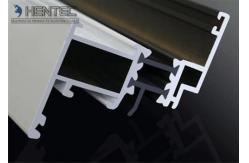 China Custom Extruded Aluminium Sliding Door Extrusions 6063 - T5 , White Powder Painting supplier