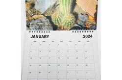 China Custom Wall Calendar Stand Out With Personalization And Durable Spiral Binding supplier