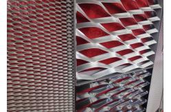China Suspended 1060 3003 Aluminum Expanded Metal Mesh Ceiling Anodized Oxidation supplier
