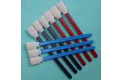 China Black Handle Sponge Stick Roland Printer Cleaning Foam Swab 707 Lint Free supplier