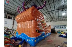 China Customized PVC Inflatable Octopus Pirate Ship Inflatable Obstacle Course supplier