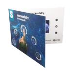 Customized Video Mailer Card Support JEPG Picture Format Built-in rechargeable Li-ion battery