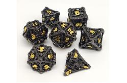China Practical Metal RPG Dice Set Hand Polished For DND And MTG Gaming supplier