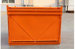 China Foldable Galvanized 2.0mm Thickness 48KG Metal Pallet Cages supplier