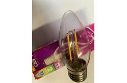 China 2w Filament Led Light Bulbs , Led Energy Saving Bulb Pc Glass supplier