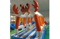 China Indoor Outdoor Playground Inflatable Games Crab Swing For Children supplier
