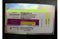 China Small Paper Medicine Bottle Box Hikma Design With Holographic Stickers supplier