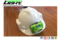 China OLED Screen 1.78W 15000LUX 480mA Wireless Miners Cap Lamp supplier