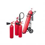 Co2 10kg Red Cylinder Extinguisher Fighting Fire Wheeled EN3 Certificate for sale