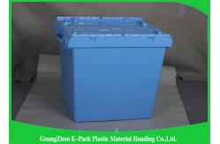 China New PP Plastic Attached Lid Containers Logistic Space Saving Easy Transportation supplier