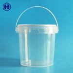 Custom Labels Plastic Round Food Containers Anti Fake Fully Recyclable for sale