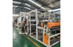 China High Efficiency Plastic Extruder Machine with 380V Power Supply and PLC Control System supplier