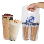 PE LDPE Shopping Plastic Bag Personalized Color Gravure printing for sale