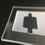 Machining Quartz Glass Sheet Customization High Purity Grooved