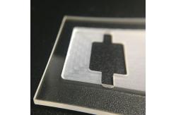 China Customization Quartz Glass Sheet High Purity Grooved supplier