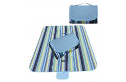 China Waterproof Foldable Picnic Mat , 600D Oxford Cloth Fold Up Picnic Blanket supplier