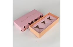 China Custom Pink Printing Base And Lid Box Soy Candle Gift Box Packaging supplier