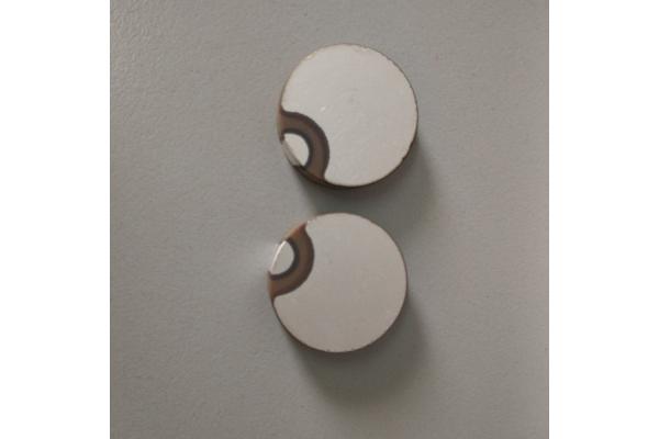 RoSH Piezo Ceramic Element , Piezoelectric Ceramic Positive and Negative electrode in one side