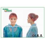 Single Elastic Breathable Round Non Woven Bouffant Cap