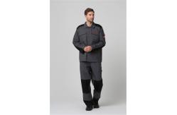 China OEM 350gsm Twill FR Flame Retardant Workwear With Flap Press Studs supplier