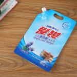 500Ml Washing Powder Packing Pouch Water Packing Pouch Corner Spout for sale