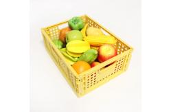 China Detachable Small Plastic Storage Crates For Desktop Sundries Drainable Portable supplier