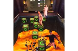China Most Popular Indoor Interactive Multiplayer Game AR Lava Trap Gaming Wall Games supplier