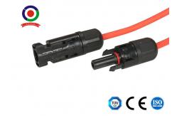 China High Resistant TUV Certified DC Solar Panel Wire 4mm PV Solar Extension Cable supplier