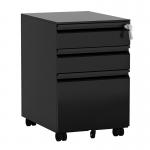 Pedestal Mobile Metal File Cabinet for sale