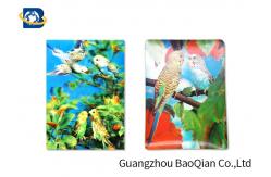 China Customized 3D Lenticular Card High Definition 3D Lenticular Printing Service supplier