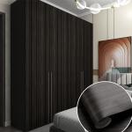 Grey Wood Grain Design 3D Contact Wallpaper for Waterproof Wall Decoration for sale