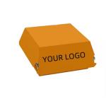 Custom Eco-Friendly Burger Boxes  Biodegradable Kraft Food Containers for Takeaway