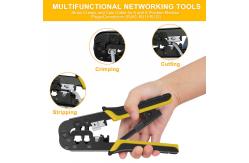 China Home Portable Ethernet Wire Crimper Tool Multi Function 0.37kg supplier