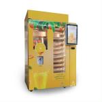Versatile 100% Pure Automatic Orange Juicer Commercial Fresh Orange Juice Vending Machine for sale