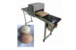 China Electrical Egg Industrial Inkjet Printer With 0 - 5 Mm Printing Distance supplier
