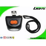 Digital Screen Underground LED Mining Headlamp 8000lux IP68 With Safety Rope