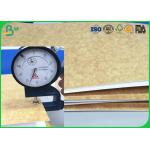 One Side Coted White Top Linerboard , Kraft Paper Rolls For Food Packaging Box for sale