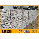 Hot Dipped Galvanized Pvc Coated Gabion Wire Mesh 4.0 / 5.0 Mm Diameter for sale
