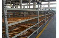 China Carton Flow Plastic Roller Racking System , Industrial Steel Gravity Flow Racks supplier