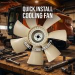 7 Blade Suction Cooling Fan OE 1-13660-328-0 8-94483-897-1 6BG1 Hitachi Excavator Quick Install Fleet Maintenance Replacement for sale