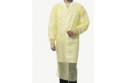 China Multifunction Disposable Isolation Gowns Weight 46g With Thumb Hooks supplier