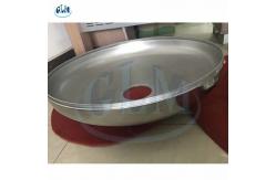 China 150MM Nickel Alloy Torispherical Dished Head Ellipsoidal Dish End Crown Radius ODM supplier