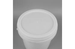 China 5L PP Polypropylene Small Chemical Bucket Round With Handles supplier