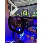 Racing Car Gaming Driving Simulator with Wheel And Pedals Sim Stand